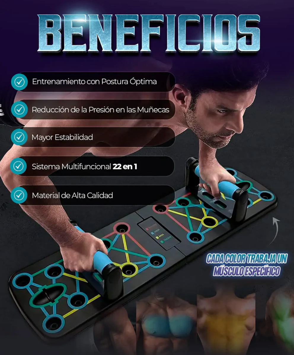 Tabla TotalGYM: ejercicio en casa, resultados de GYM
