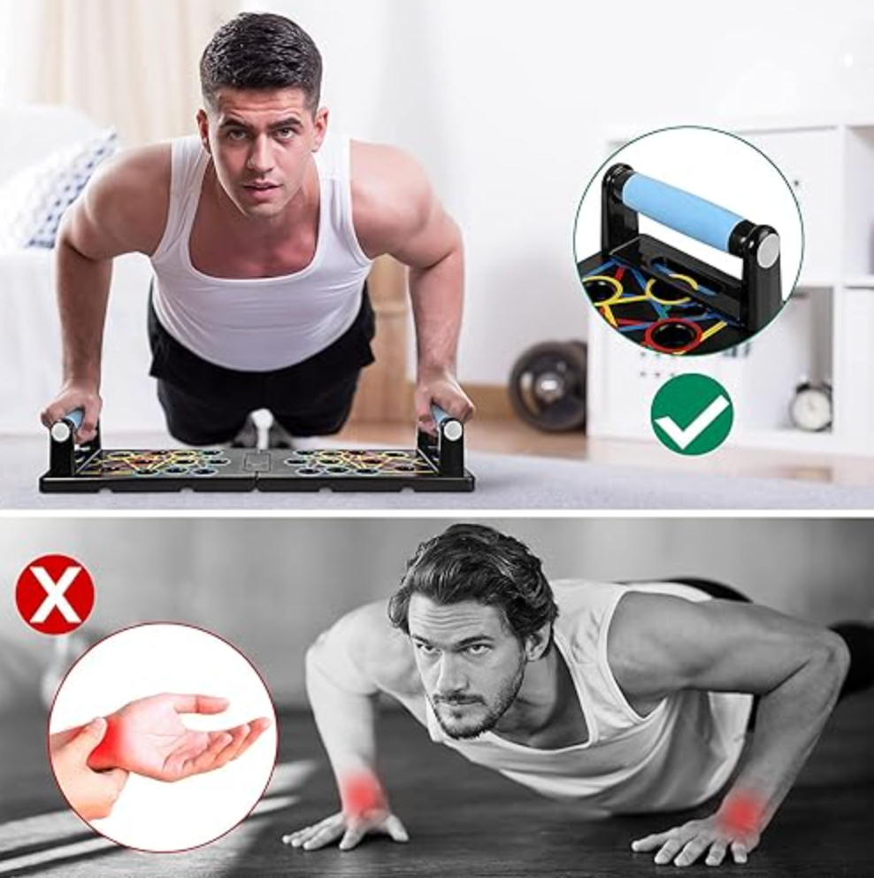 Tabla TotalGYM: ejercicio en casa, resultados de GYM