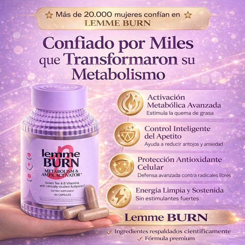 Lemme Burn® – Apoyo natural para activar tu metabolismo y energía diaria