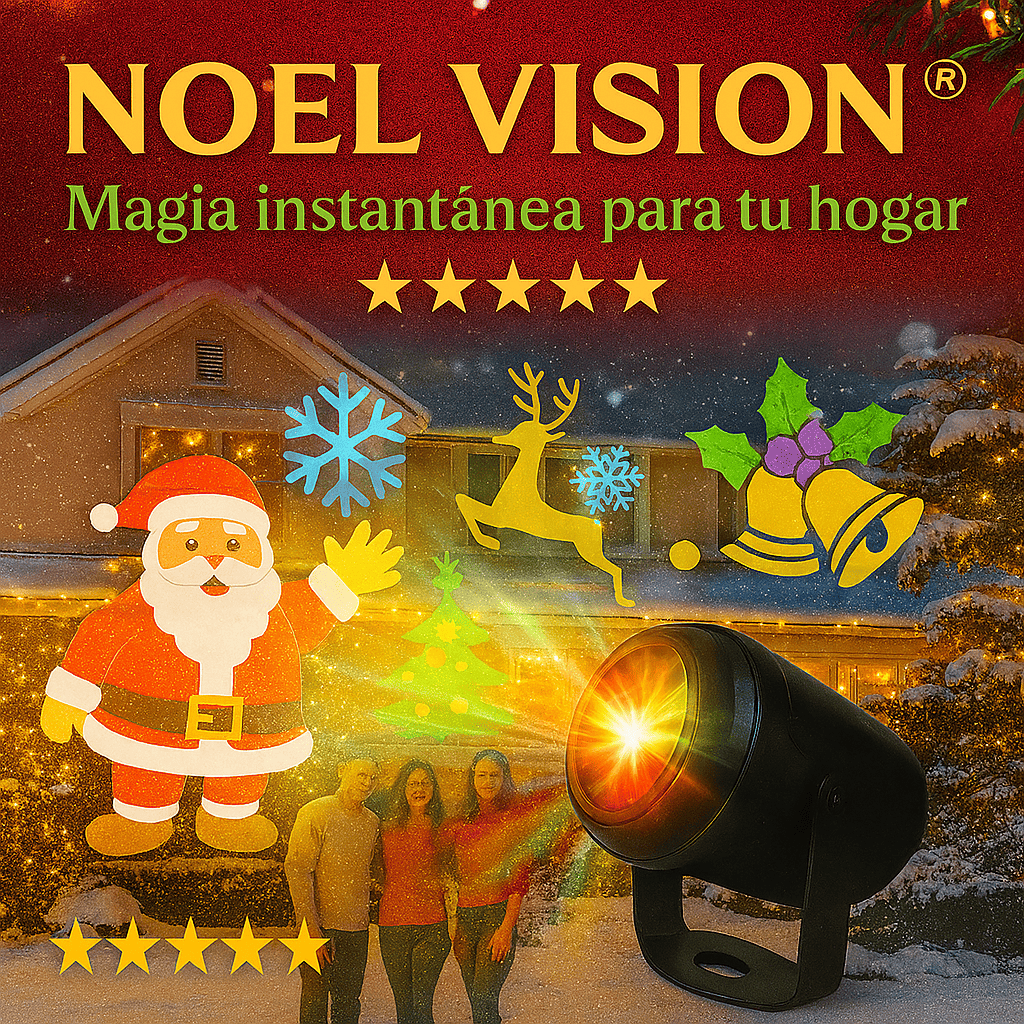 ✨ Noël Vision® – Magia Instantánea para Tu Hogar