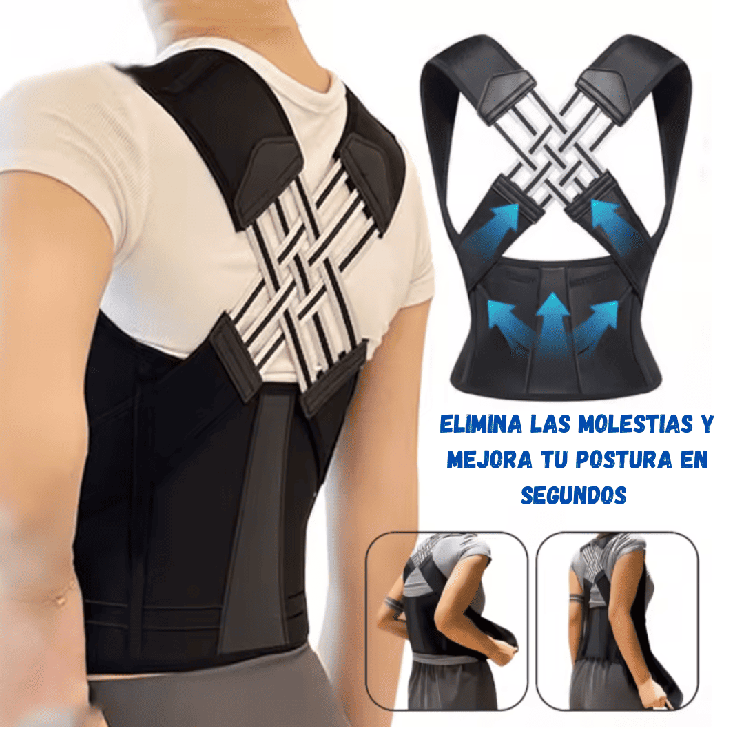 CORRECTOR DE POSTURA 2 EN 1