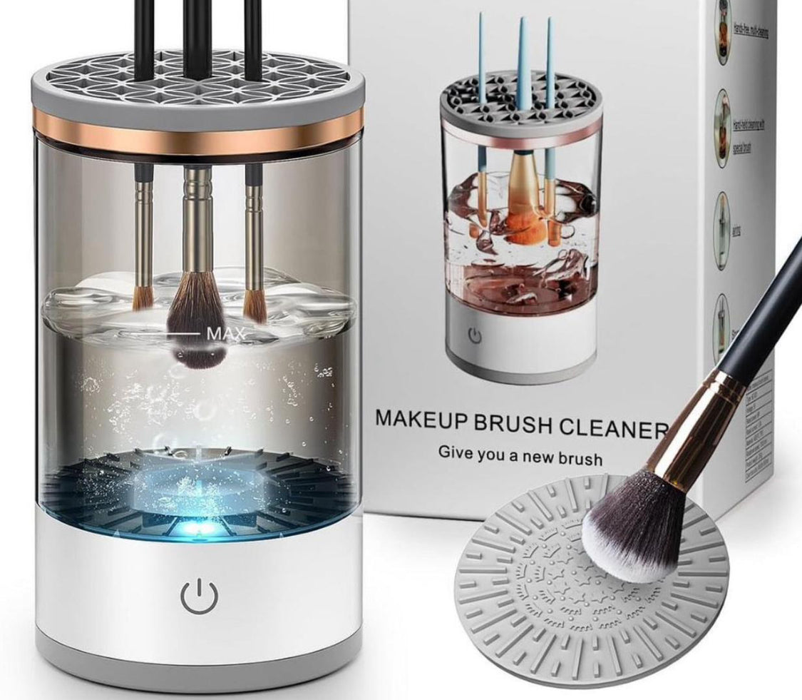 LIMPIADOR DE BROCHAS ELECTRICO: cuidado y belleza en un producto.