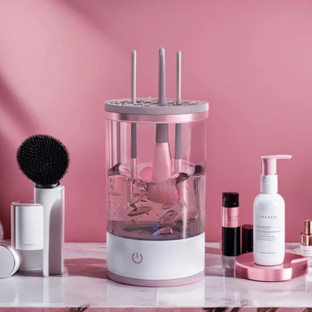 LIMPIADOR DE BROCHAS ELECTRICO: cuidado y belleza en un producto.