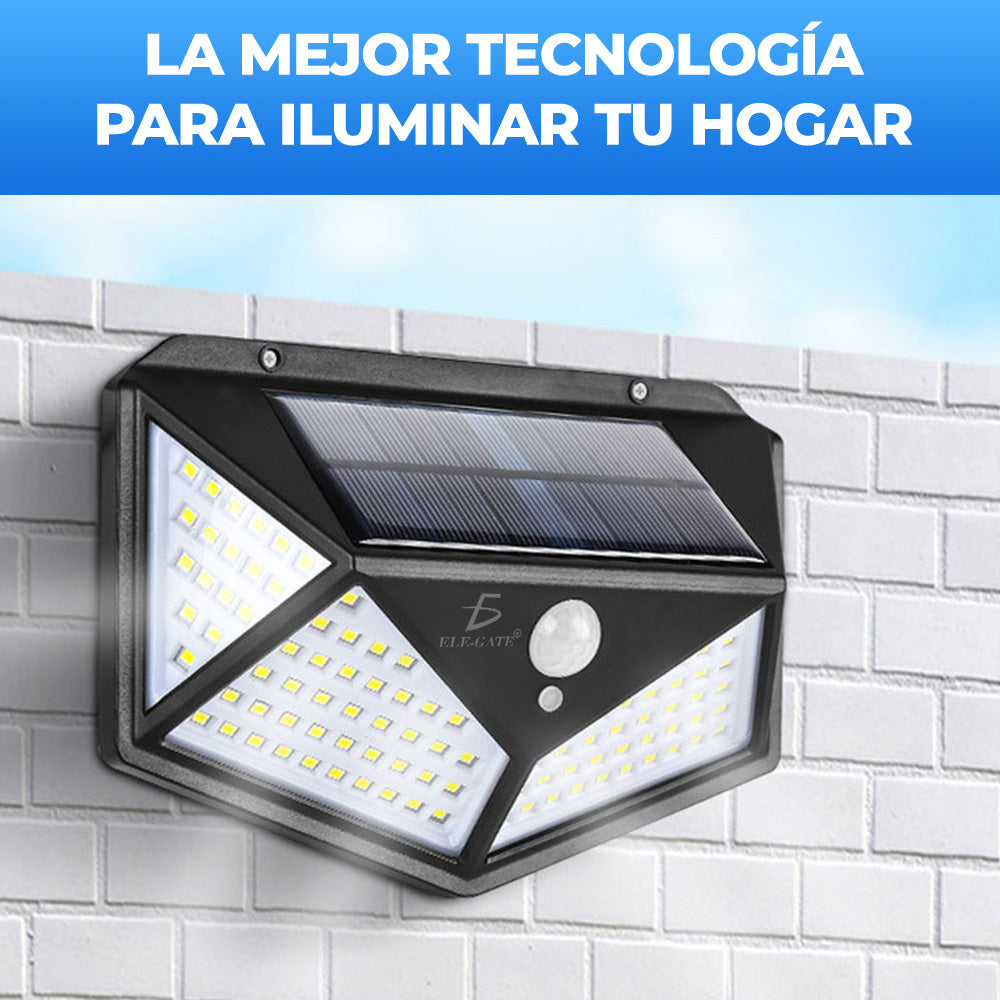 Lampar SOLAR 100 Leds X2: interiores y exteriores
