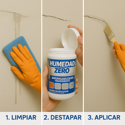 Humedad ZERO 300gr: elimina la humedad de todo lugar