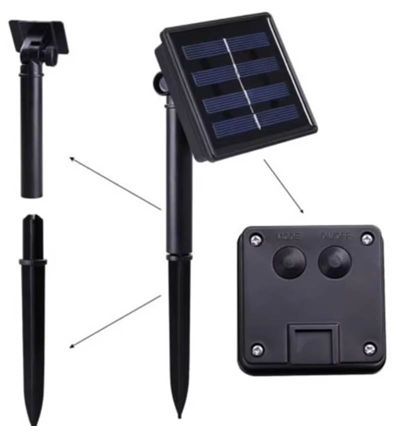 Luces Navideñas (Tipo Guirnalda) + carga solar