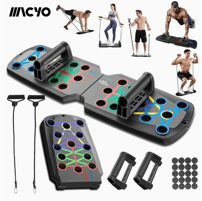 Tabla TotalGYM: ejercicio en casa, resultados de GYM