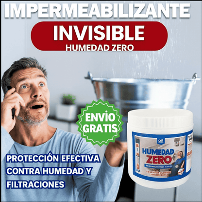 Humedad ZERO elimina la humedad.