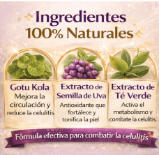 Bye Bye Celulitis Gold – El secreto natural para una piel firme y lisa desde las primeras semanas.