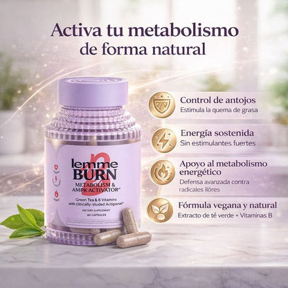 Lemme Burn® – Apoyo natural para activar tu metabolismo y energía diaria