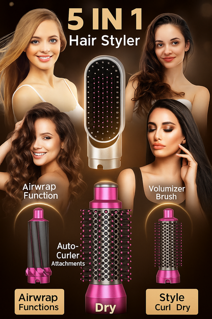 Glam-AIR 5 EN 1®: Resultados duraderos y profesionales