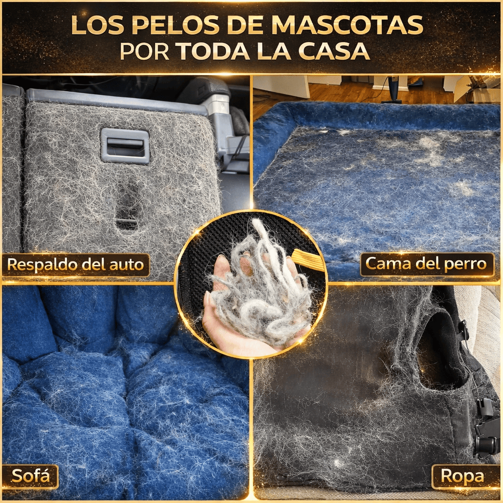 "Guante Removedor de Pelos Pro™ - Reutilizable y Ecológico"