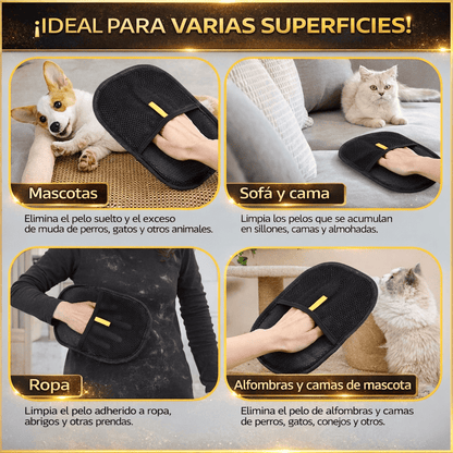 "Guante Removedor de Pelos Pro™ - Reutilizable y Ecológico"
