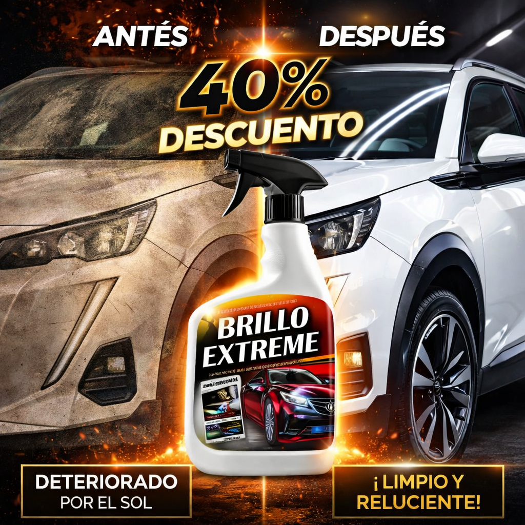 Mirror Shine Elite 3X1 – Brillo, Renovación y Aroma Premium Renovado